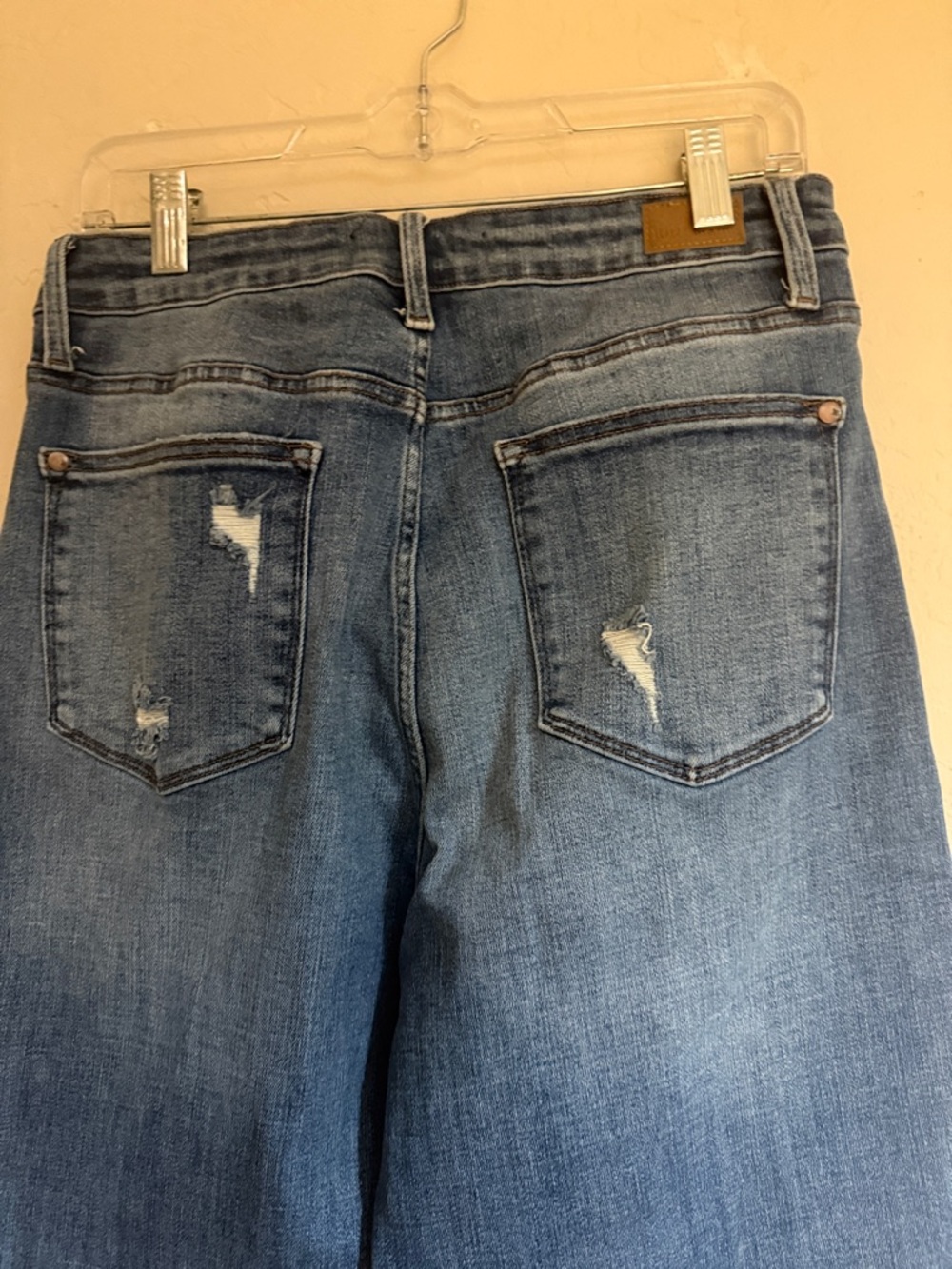judy blue wide leg jeans size 13/31 - Picture 5 of 6